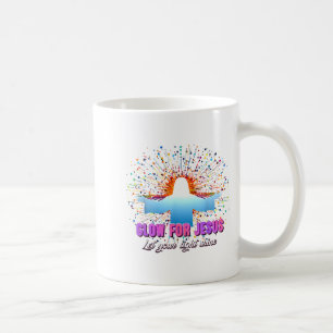 Christian Religious Glow For Jesus Let Your Light Coffee Mug