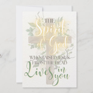 Christian Religious, Scripture Easter Card
