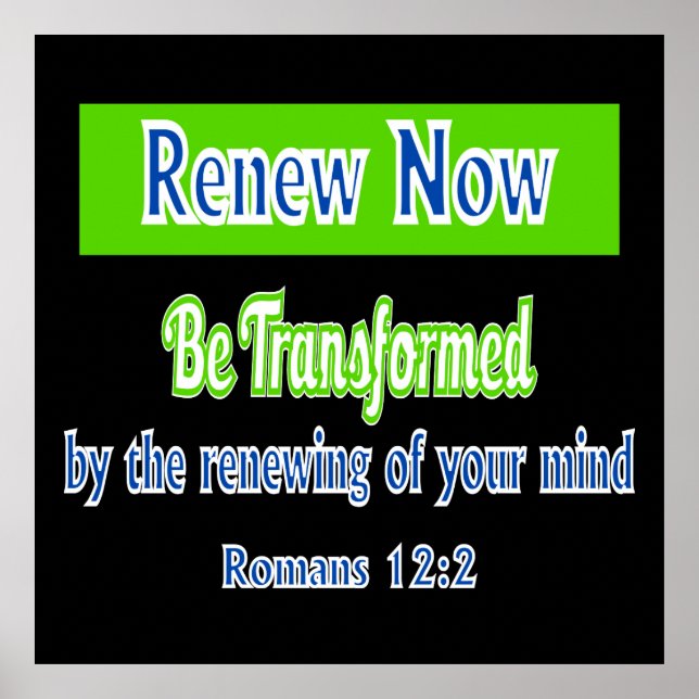 Christian Renew Now Poster (Front)