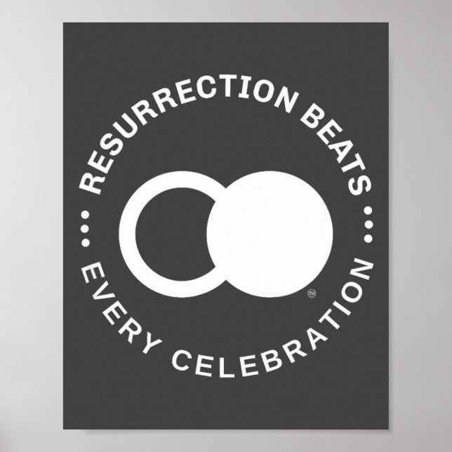 Christian Resurrection Forgiven Easter Insrational Poster (Front)