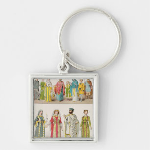 Christian Roman Dress Key Ring