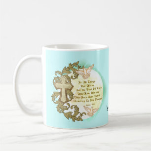 Christian Romans Eight 28 custom name Mug