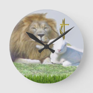 Christian Round Clock