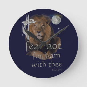 christian round clock