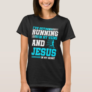 Christian Running Runner  Funny Half Marathon 5k G T-Shirt