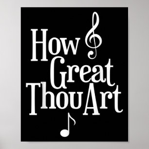 Christian S How Great Thou Art Poster