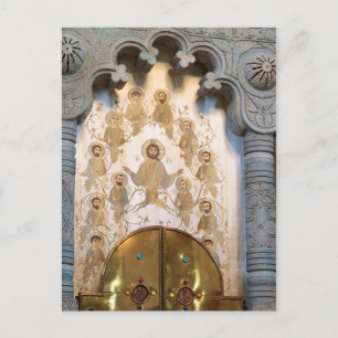 Christian Saint Artwork Postcard