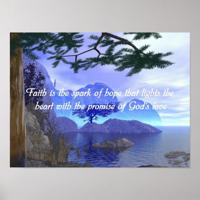 Christian Saying Poster (Front)