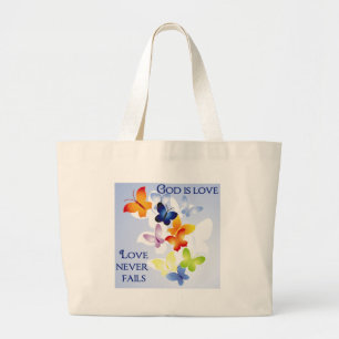 Christian Saying Tote Bag