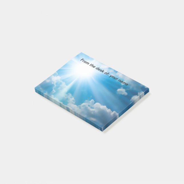 Christian Scenic Inspirational Post-it Notes (Angled)