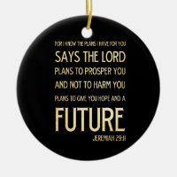 Christian Scriptural Bible Verse - Jeremiah 29:11