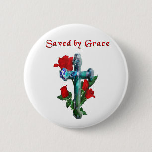 Christian Scripture 6 Cm Round Badge