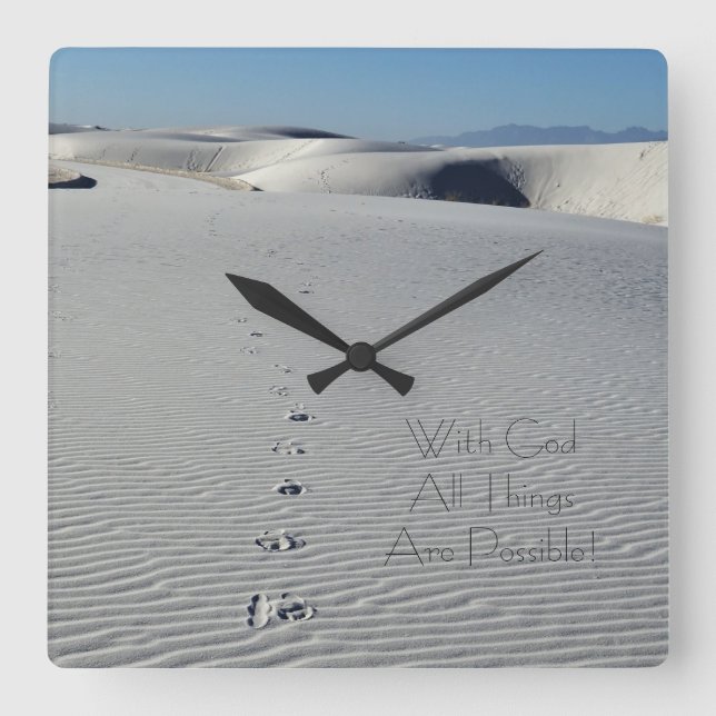 Christian Scripture Clock (Front)