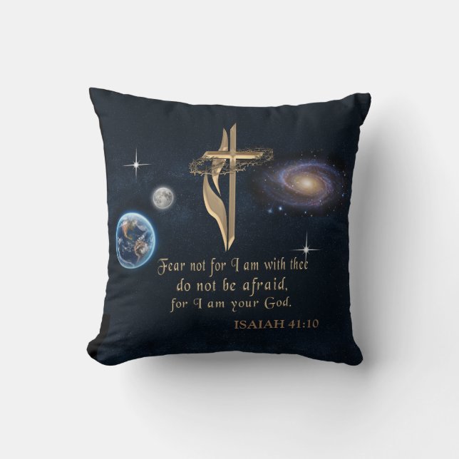 Christian Scripture Cushion (Front)