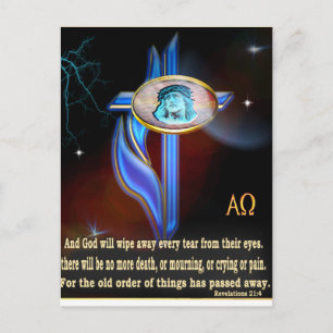 Christian Scripture Invitation Postcard