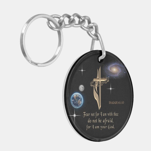 Christian Scripture Key Ring (Front Left)