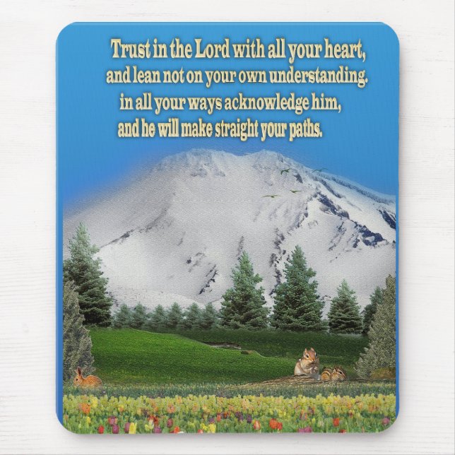 christian scripture mouse pad (Front)