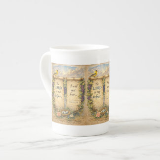 Christian Scripture Mug " The Lord Is My Helper" 