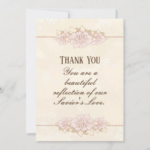 Christian Scripture Romans 1:8 I thank God for you Card