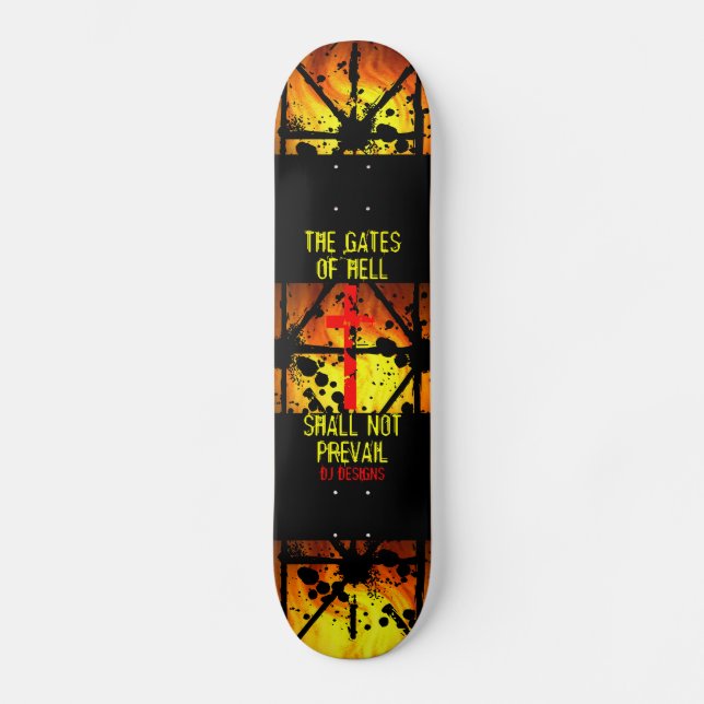 Christian Scripture Skateboard (Front)