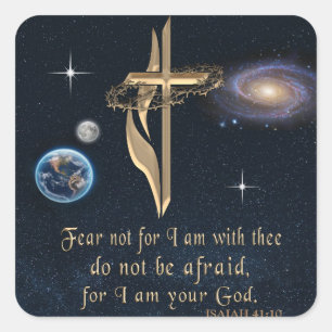 Christian Scripture Square Sticker