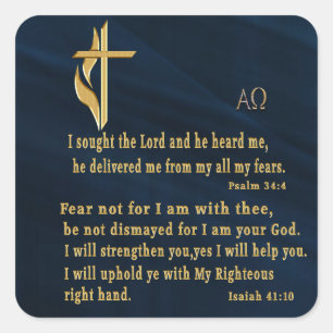 Christian Scripture Square Sticker