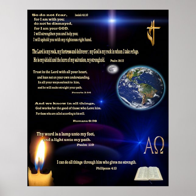 Christian scriptures poster (Front)
