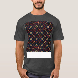 Christian Seamless Pattern Mosaic Religion Gospel T-Shirt