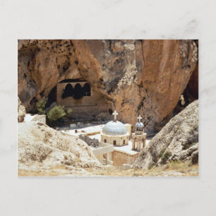 Christian shrine, Ma'lula, Syria Postcard