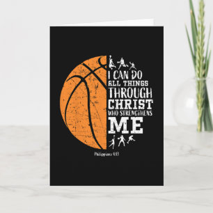 Christian Sketll Gifts Boys Philippians 413 Jesus Card