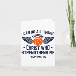 Christian Sketll Gifts I Can Do All Things Philipp Card