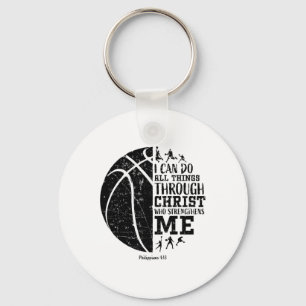 Christian Sketll Gifts Philippians 413 Men Women K Key Ring