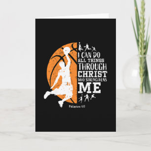 Christian Sketll I Can Do All Things Through Chris Card