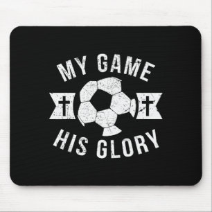 Christian Soccer Gifts Teen Boys Girls Sayings Phr Mouse Pad