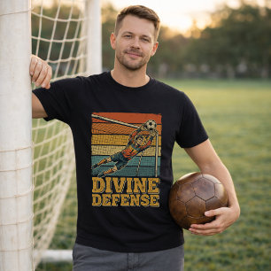 Christian Soccer Goalie Retro T-Shirt