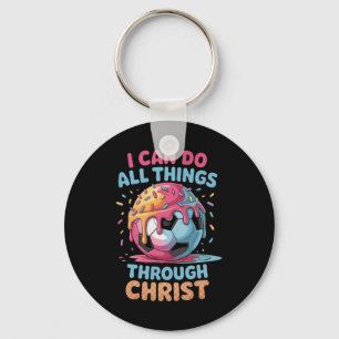 Christian Soccer Shirts Boys Kids Youth Philippian Key Ring
