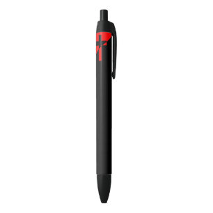 Christian Socialism & Anarchism (Liberation) Flag Black Ink Pen