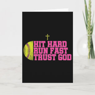 Christian Softll, Hit Hard Run Fast Trust God, Sof Card