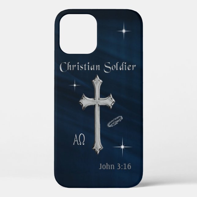 Christian Soldier  Case-Mate iPhone Case (Back)