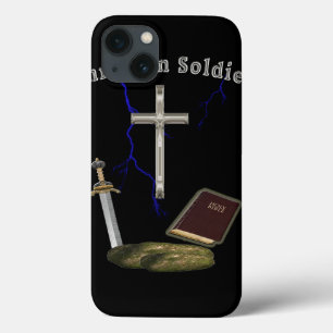 Christian soldier iPhone 13 case