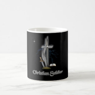 Christian soldier cases coffee mug