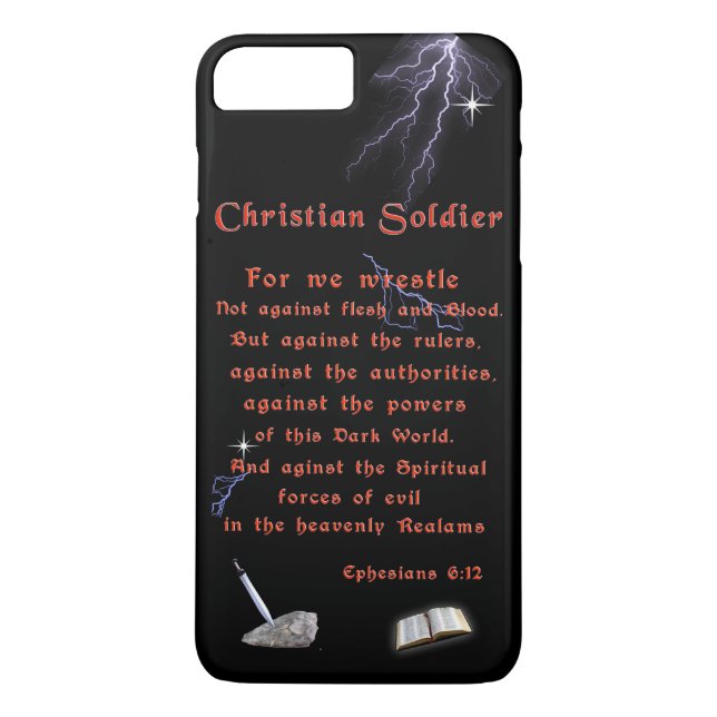Christian Soldiers Case-Mate iPhone Case (Back)