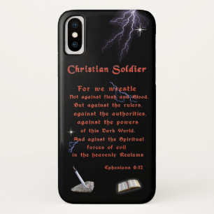 Christian Soldiers iPhone X Case