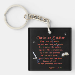 Christian Soldiers Key Ring