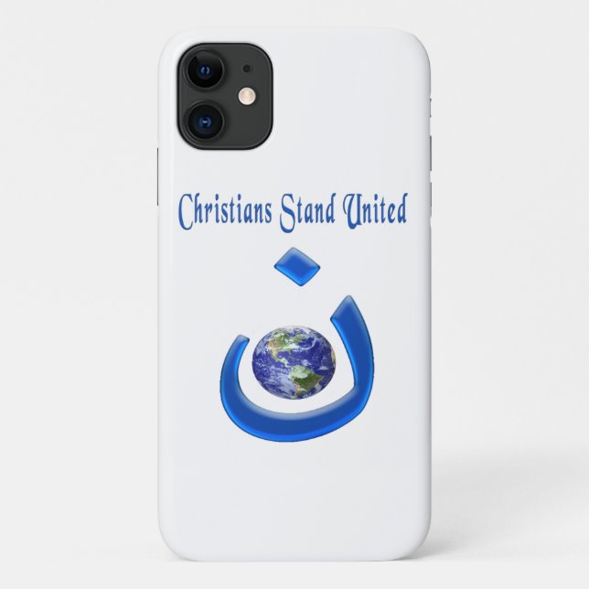 Christian Solidarity Case-Mate iPhone Case (Back)
