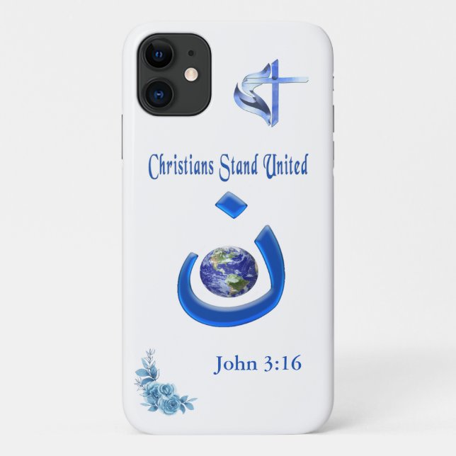 Christian Solidarity Case-Mate iPhone Case (Back)