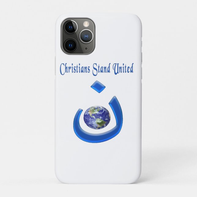 Christian Solidarity Case-Mate iPhone Case (Back)