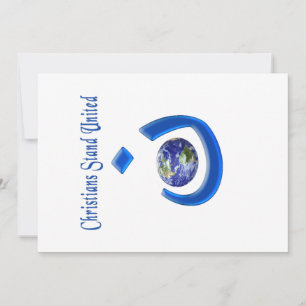 Christian Solidarity Thank You Card