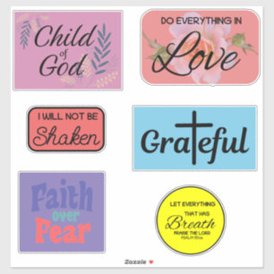 Christian Sticker Pack