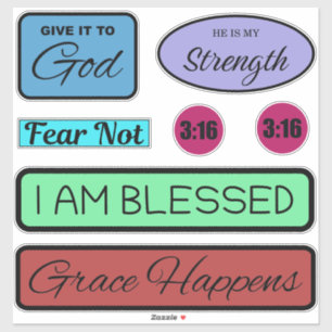 Christian Sticker Pack